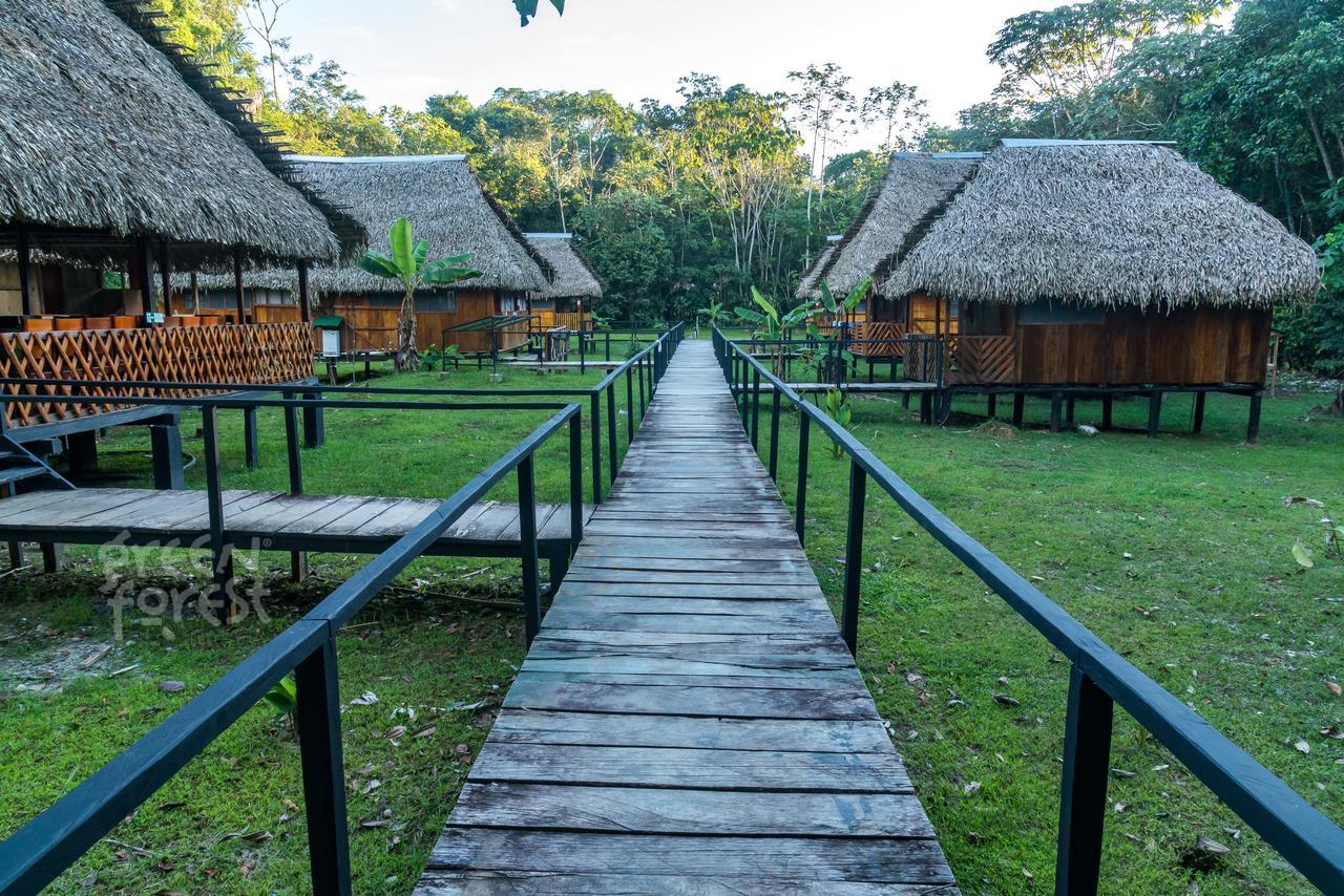 Green Forest Ecolodge Puerto Montufar Zewnętrze zdjęcie